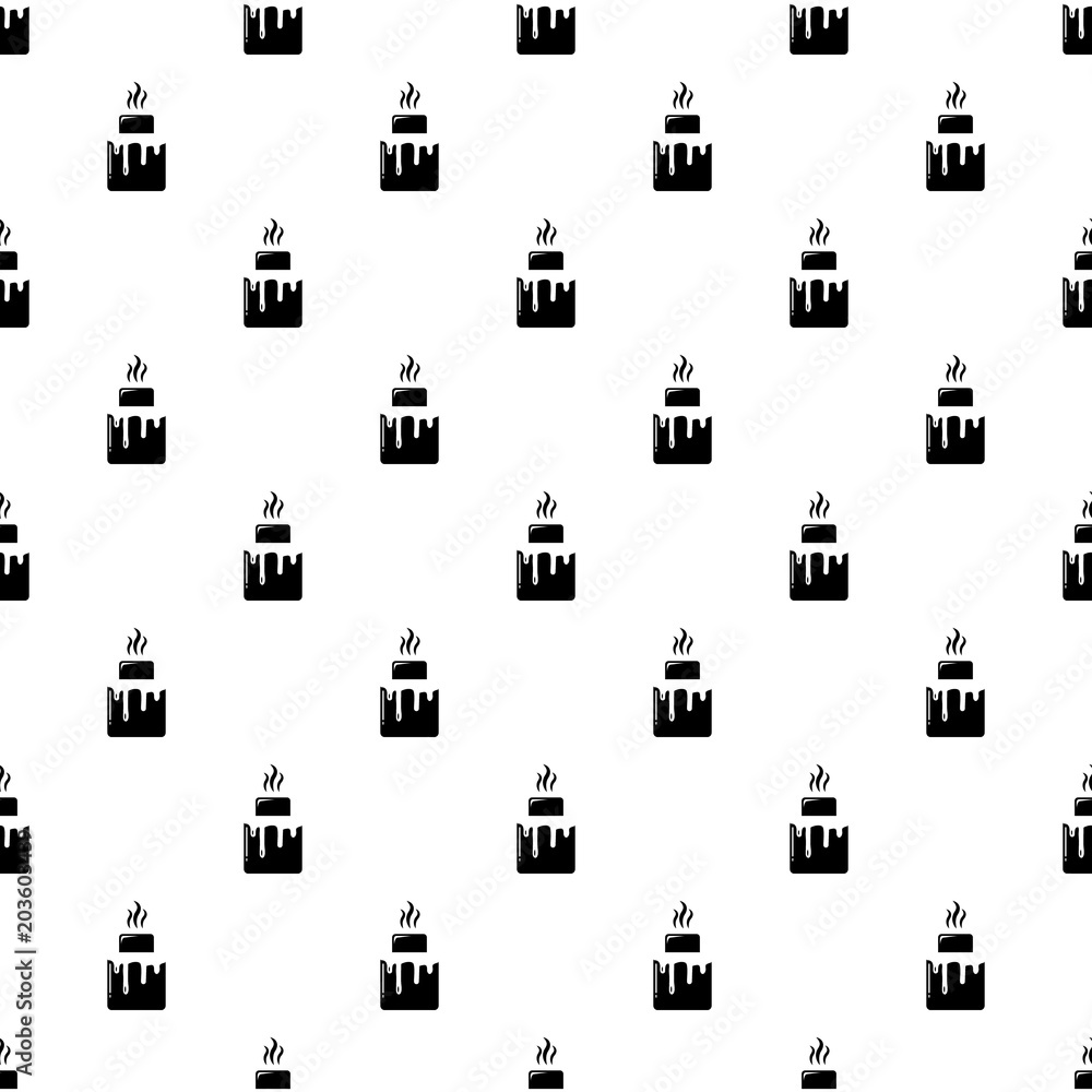 Poster Empanadas pattern vector seamless repeating for any web design