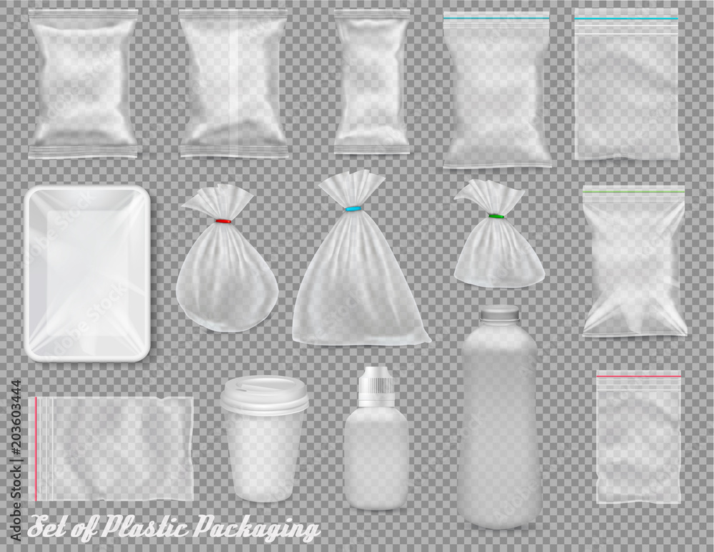 Poster big set of transparent different clouds and sun. vector.
