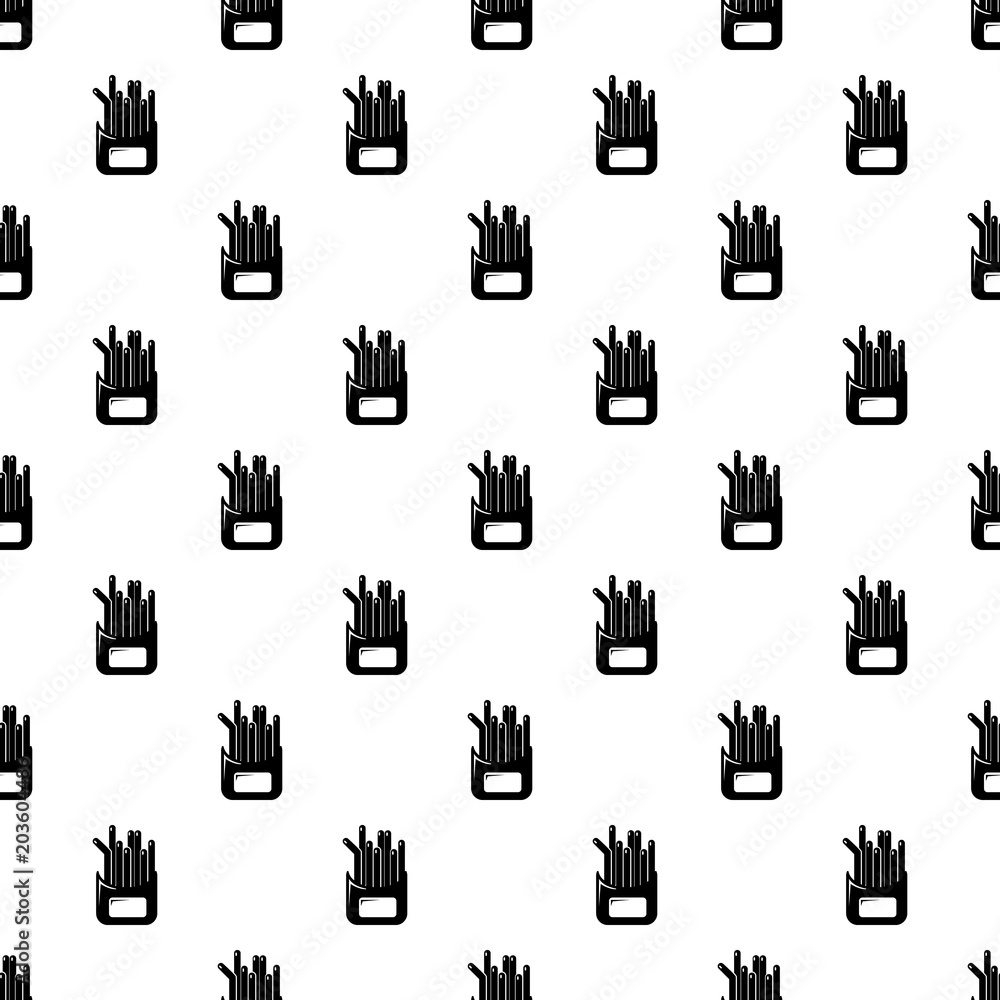 Aufkleber french fries pattern vector seamless repeating for any web design
