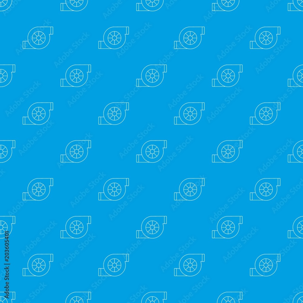 Poster air filter car pattern vector seamless blue repeat for any use