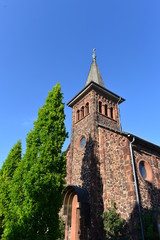 Fototapeta na wymiar Bonifatiuskirche Butterstadt - Stadt Bruchköbel im Main-Kinzig-Kreis