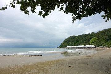 Beach houses in thailand.