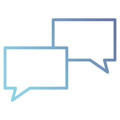 speech bubbles messages icon vector illustration design