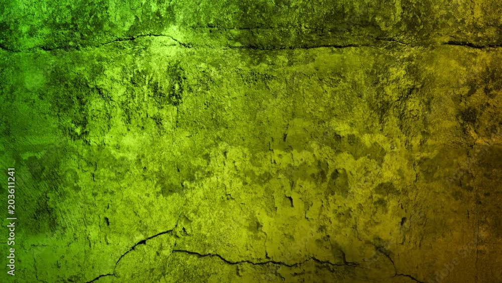 Poster looped unhurried animated multilayer color texture for a background based on concrete and stone