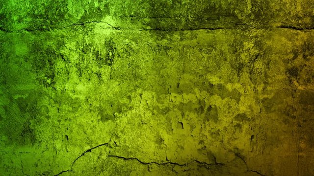 Looped unhurried animated multilayer color texture for a background based on concrete and stone