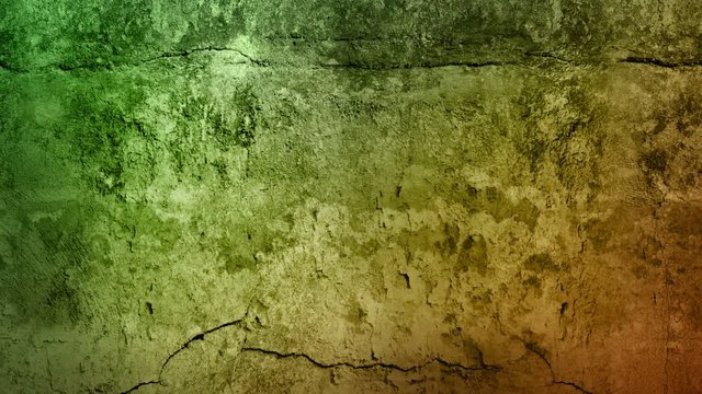 Looped unhurried animated multilayer color texture for a background based on concrete and stone
