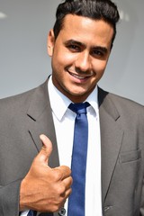 Confident Business Man