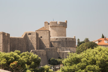 Fototapeta premium Castle Views in Dubrovnik 