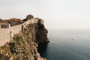 Fototapeta na wymiar Castle Views in Dubrovnik 