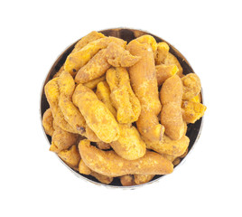 Ganthiya Also know as Gathiya, Ghatiya are deep fried Indian snacks made from chickpea flour. They are a popular teatime snack in Gujarat. They are soft and not crunchy like most other Indian snacks