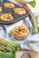 Rhabarber Muffins