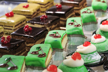 Desserts and ice cream for sale from eytaly in Rome
