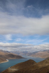 The lake in Tibet