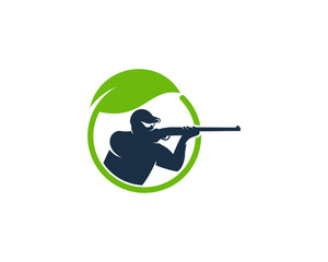 Hunting Nature Logo Icon Design Element