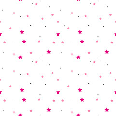 Star seamless pattern.Design template for wallpaper,fabric,wrapping,textile