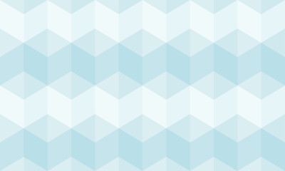 Obraz premium Abstract background geometric pattern seamless cube shape blue gray vector.