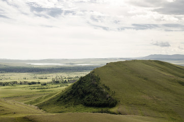 Naklejka premium nature and mountains of Khakassia