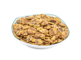 Indian Spicy Snack Chana Jor Garam Also Know as Chana Chor Garam is a Indian Traditional Snack Made out of Black Gram.This One Makes For a Healthy And Yummy Evening Snack