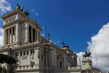 Fototapeta na wymiar Altare della Patria, Rome, Italy