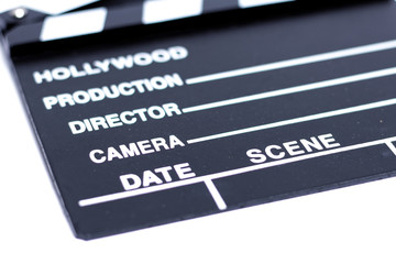 Obraz premium movie clapper board