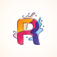 Letter R Logo