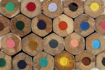 Colored pencils for drawing