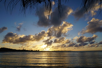 Sonnenuntergang  aufcayo Coco, Jardines Del Rey, Kuba