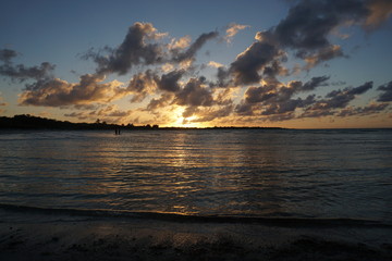 Sonnenuntergang  aufcayo Coco, Jardines Del Rey, Kuba