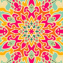 Mandala. Ethnic decorative element.