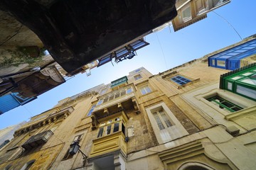 Fototapeta na wymiar マルタ島の街並み