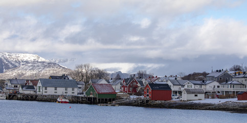 fisherman's home and seaside house in Bronnoysund Northern Norway