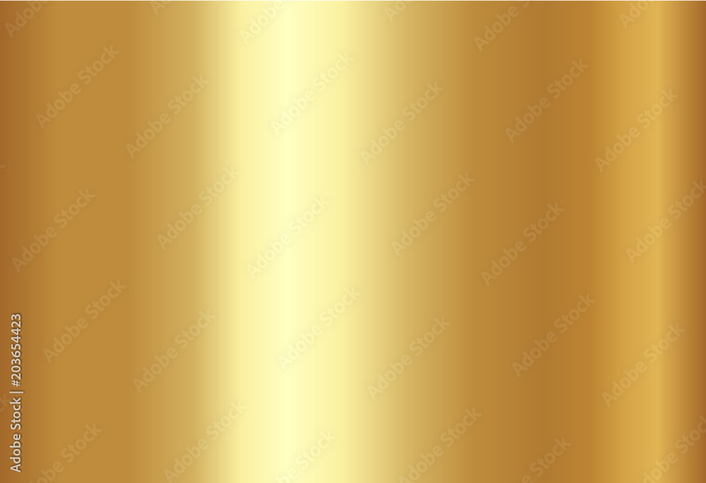 Poster gold background vector illustration lighting effect graphic for text and message board design infogr