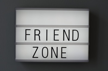 Friend zone text