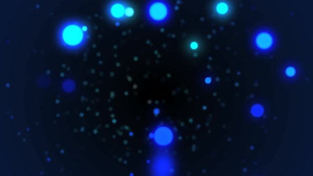 落下する球体 背景CG