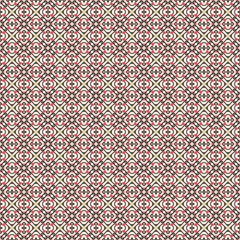 Design for printing on fabric, textile, paper, wrapper, scrapbooking. Authentic geometric background  in repeat.