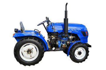 Tractor. Isolated on white.