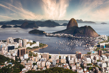 Rio de Janeiro Schöner Sonnenuntergang - Brasilien