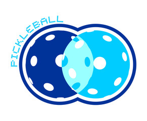 pickleball icon design