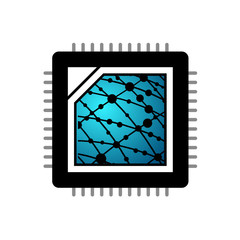 computer chip illustration