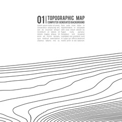 Topographic map contour background. Topo map with elevation. Contour map vector. Geographic World Topography map grid abstract vector illustration .