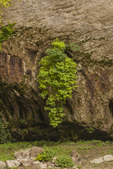 Tourist places in Europe. The Big Cave (A sanctuary of the Nymphs). National historical and archaeological reserve 