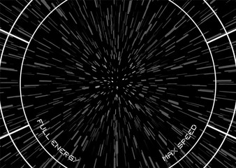 screen space ship traveling