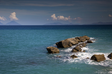  rocks, Mediterranean and the volcanic Aeolian islands
