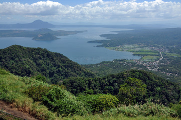 Fototapeta na wymiar Taal Volcano - Tagaytay