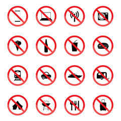 sign red illustration