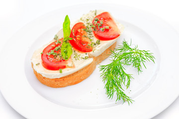 Breakfast With Caprese