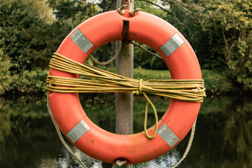 Orange Life Ring