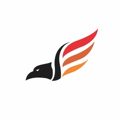 eagle, hawk, falcon logo design