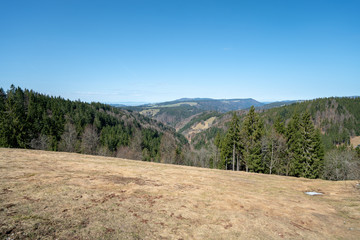 Panorama Aussicht Schwarzwald Frühjahr