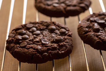 Biscotto con gocce di cioccolato